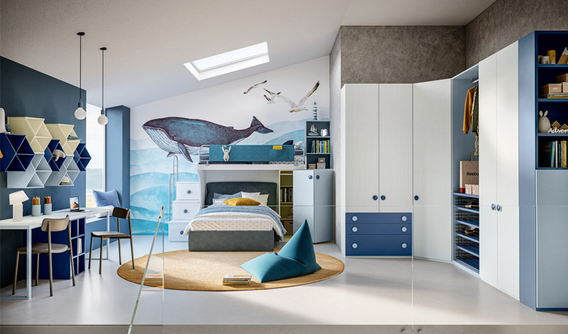 Camerette componibili per bambini