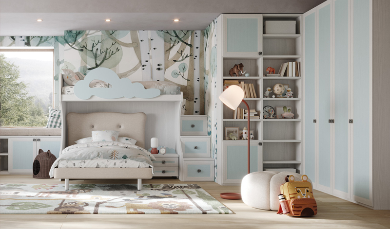 Camerette con letti scorrevoli