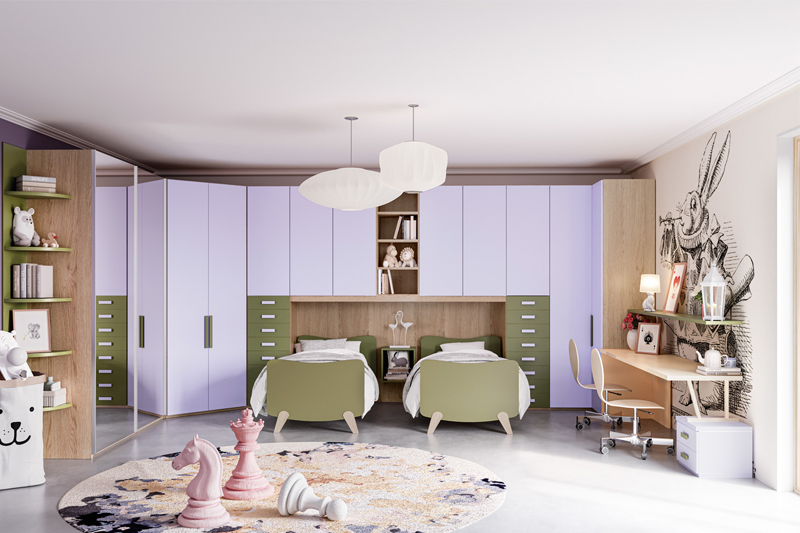 Cameretta bambini design