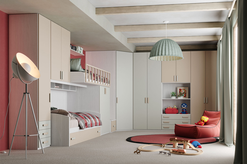 Camerette componibili per bambini