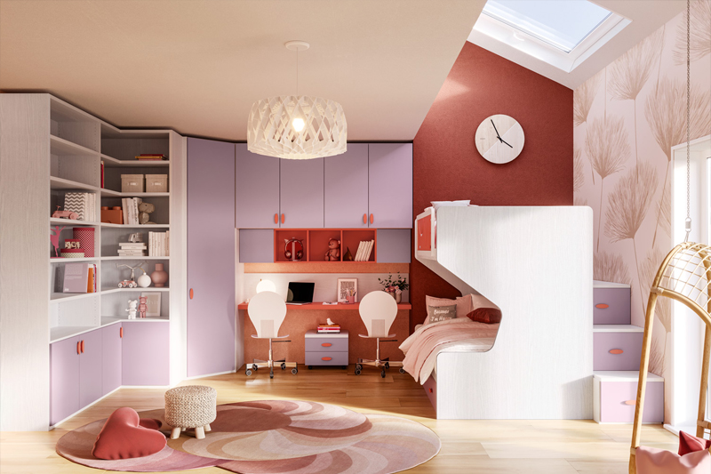 Camerette componibili per bambini