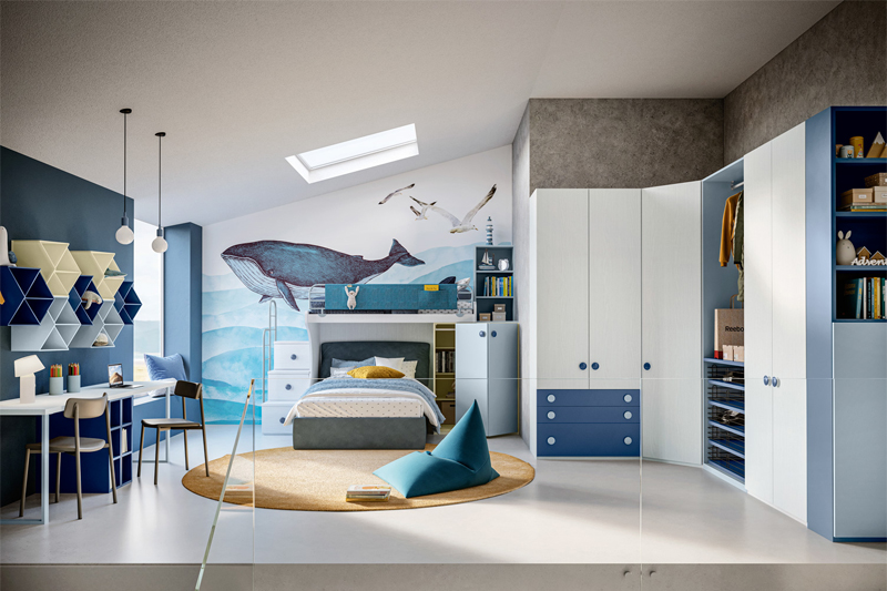 Camerette componibili per bambini